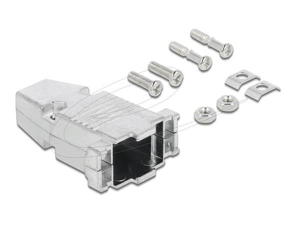 Delock Kryt pro konektor D-Sub 9, kovový