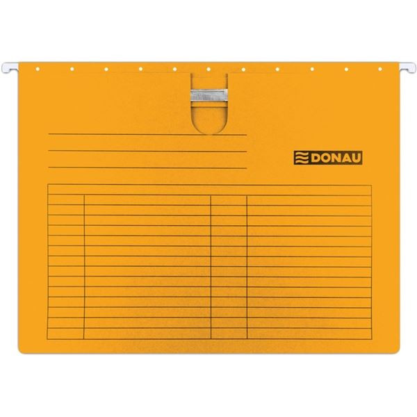 Závěsné desky Donau - A4, 230 g/m2, oranžové