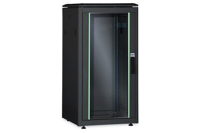 DIGITUS 26U síťový rack, Unique Series 1342x800x1000 mm, černá barva (RAL 9005)