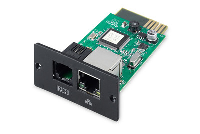 DIGITUS SNMP card V2.0,for DIGITUS OnLine UPS rack mounts DN-170xxx