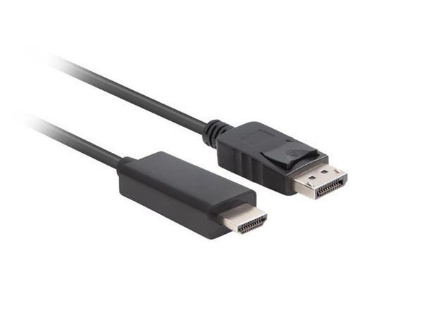 LANBERG DISPLAYPORT(M) V1.1 ->HDMI(M) KABEL 5M ČERNÝ