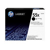 HP 55X Black LJ Toner Cart, CE255X (12,500 pages)