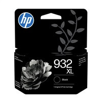 HP 932XL Black Ink Cart, 22,5 ml, CN053AE (1,000 pages)