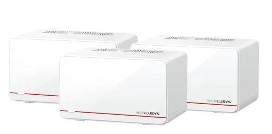 TP-Link MERCUSYS Halo H37BE(3-pack) Wi-Fi 7 mesh systém pro pokrytí celé domácnosti BE6500