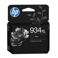 HP 934XL Black Ink Cartridge, C2P23AE (1,000 pages)