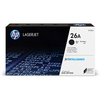 HP 26A Black LJ Toner Cart, CF226A (3,100 pages)