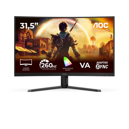AOC LCD herní C32G42ZE 31,5" zakřivený VA/1920x1080@260Hz/0,3ms/300cd/HDMI/DP/VESA