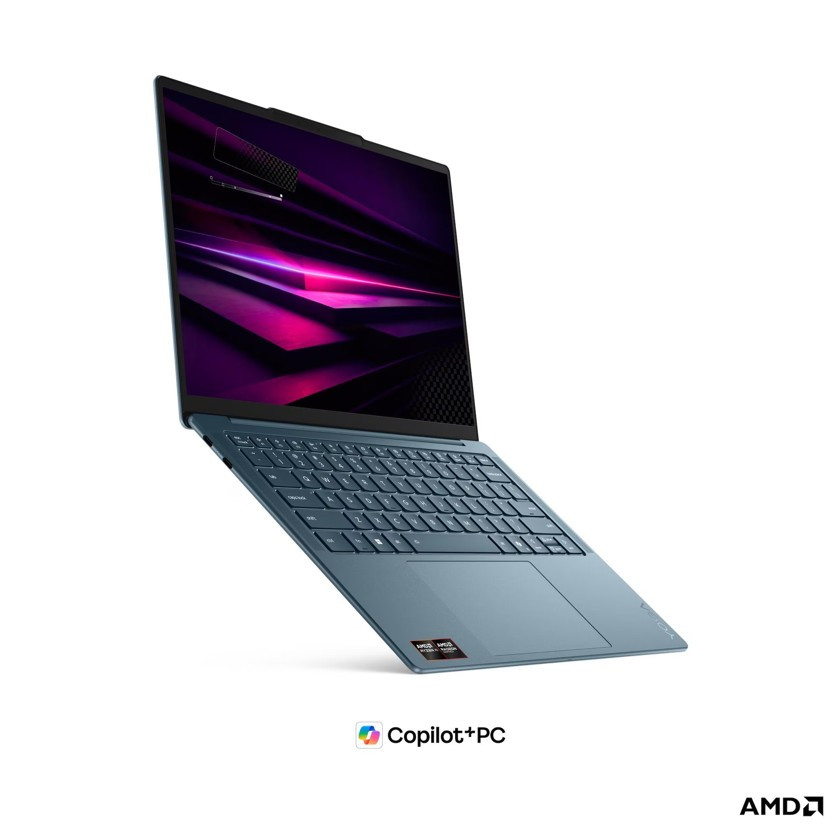 Lenovo YOGA Slim 7 14AGP11 RyzenAI 7 445/Copilot+/16GB/SSD 1TB/14"/WUXGA/OLED/až 600nitů/3rOnSite/WIN11 Home/modrozelená