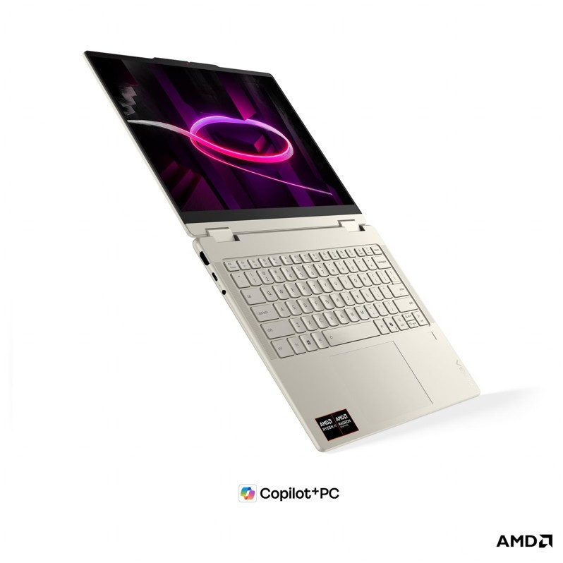 Lenovo YOGA 7 2-in-1 RyzenAI 5 435/16GB/512GB SSD/14"/WUXGA/OLED/Touch/60Hz/400 nitů/Pero/3r On-Site/WIN11Home/béžová