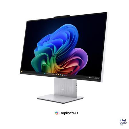 Lenovo AIO 27IPH11   Ultra 7 355/32GB/SSD 1TB/27"/QHD/IPS/TOUCH/350nitů/Harman Audio/Qi/135W/WIN11 Home/stříbrná