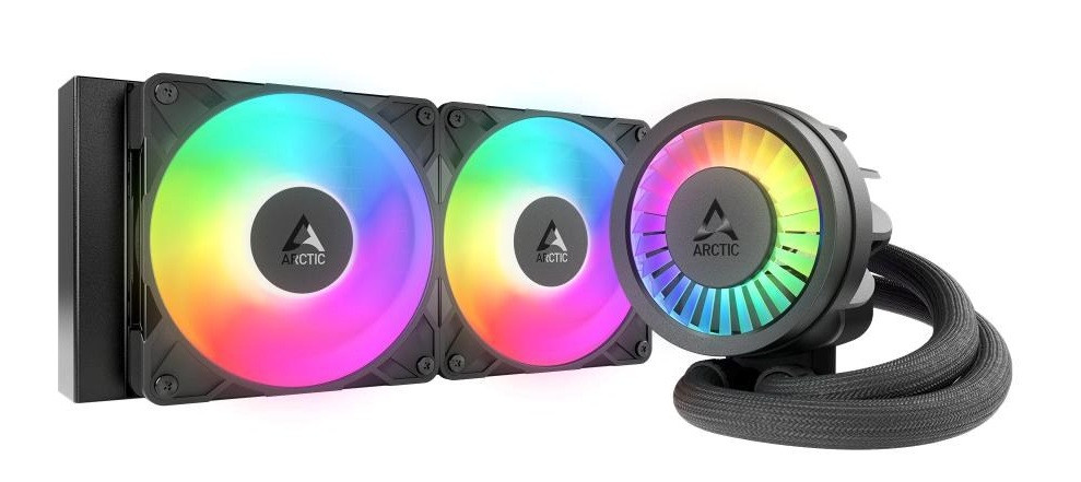 ARCTIC Vodní chladič Liquid Freezer III 240 Pro ARGB, 2x120mm, AM5, LGA1851, černý
