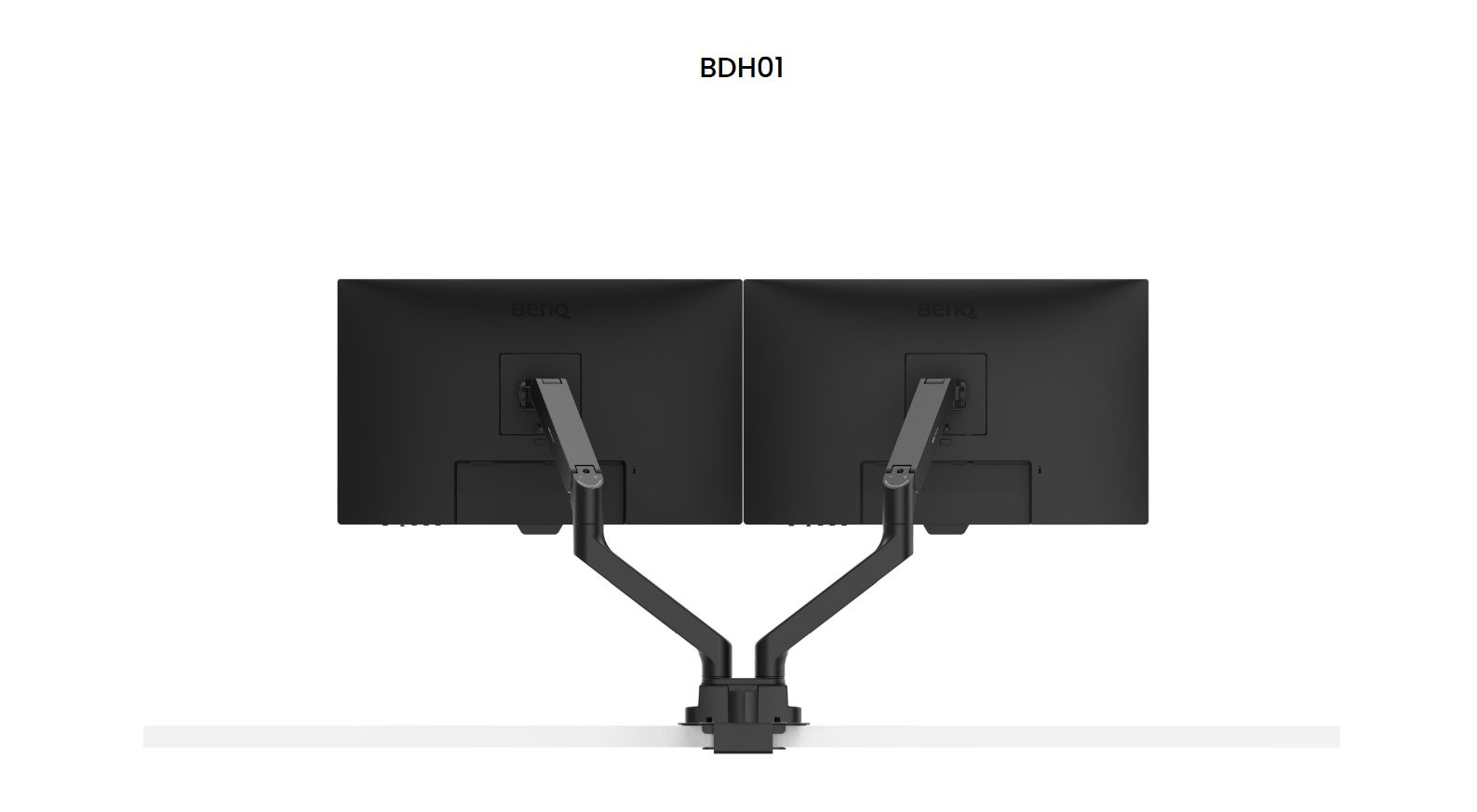 BenQ BDH01 dvojité ergonomické rameno nosnost až 20 kg, černá