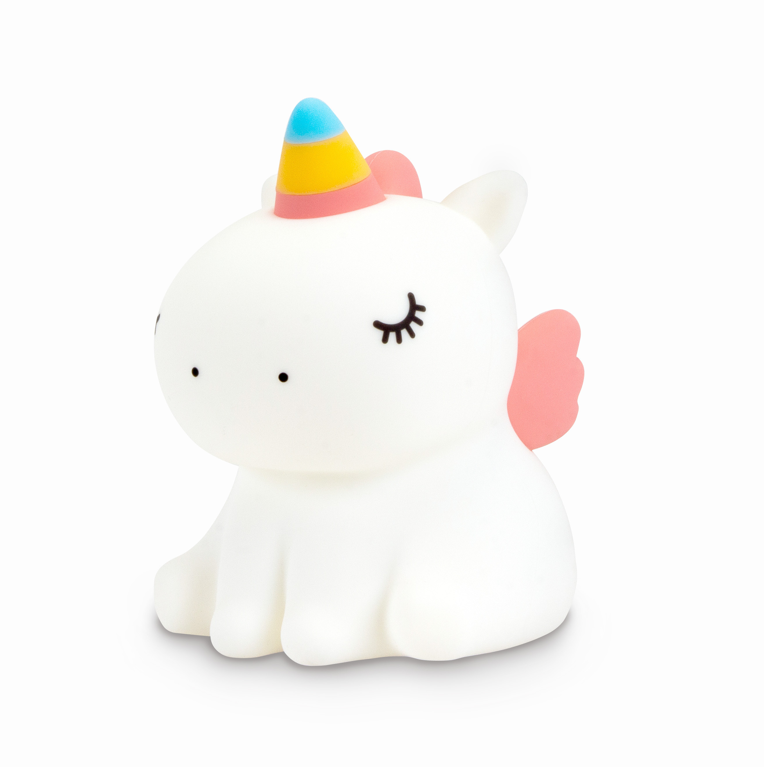 CONNECT IT JEDNOROŽEC dětské noční světlo, dotykové, 3 úrovně osvětlení, baterie 1200 mAh, bílá