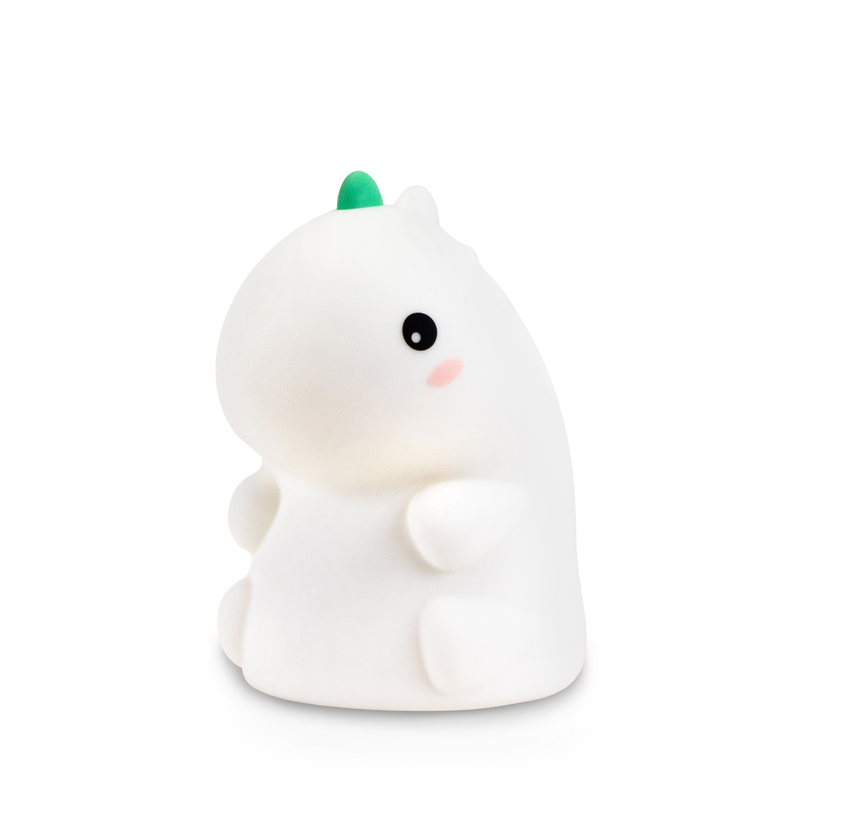 CONNECT IT DINOSAURUS dětské noční světlo, dotykové, 3 úrovně osvětlení, baterie 1200 mAh, bílá