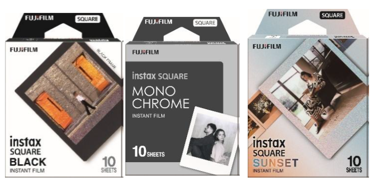 Fujifilm INSTAX SQUARE DECO FILM BUNDLE