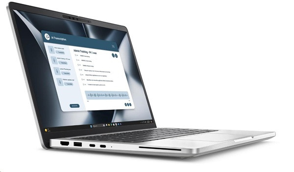 DELL Pro 13 Plus PB13255 Copilot+/Ryzen AI 5 PRO 340/32GB/1TB SSD/13,3" IPS FHD+/IR cam+mic/W11P/3Y ProSpt/stříbrná