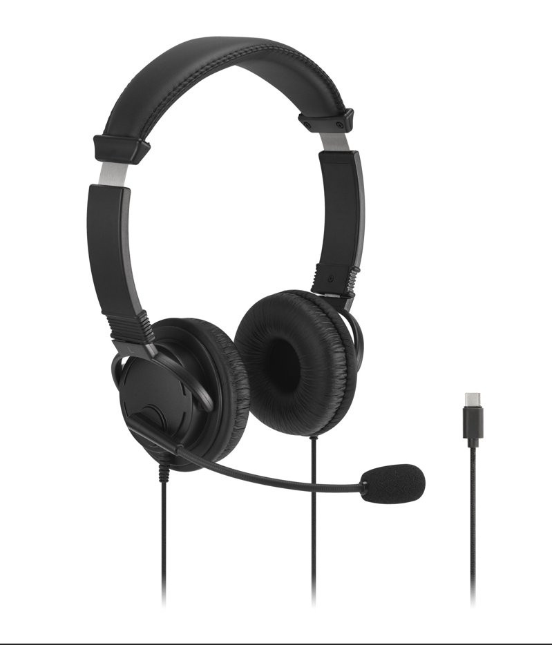KENSINGTON Classic EQ USB-C® Headset s mikrofonem a ovládáním hlasitosti