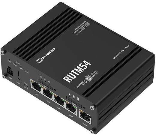 Teltonika RUTM54 Průmyslový 5G Wi-Fi Router, GPS, eSIM