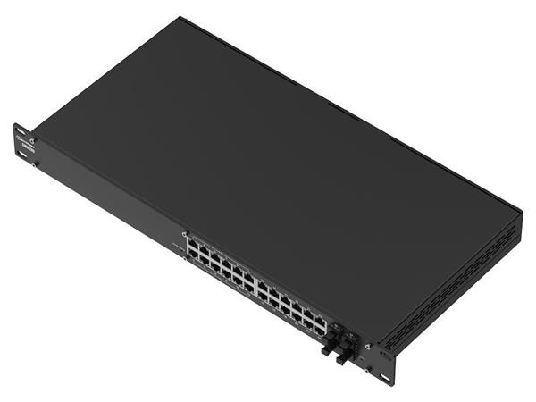 Teltonika SWM280 Průmyslový PoE switch s managementem, 24x GLAN, 4x SFP