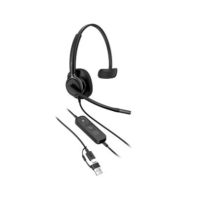 HP Poly Mission 415  náhlavní souprava Mono USB-C +USB-C/A  