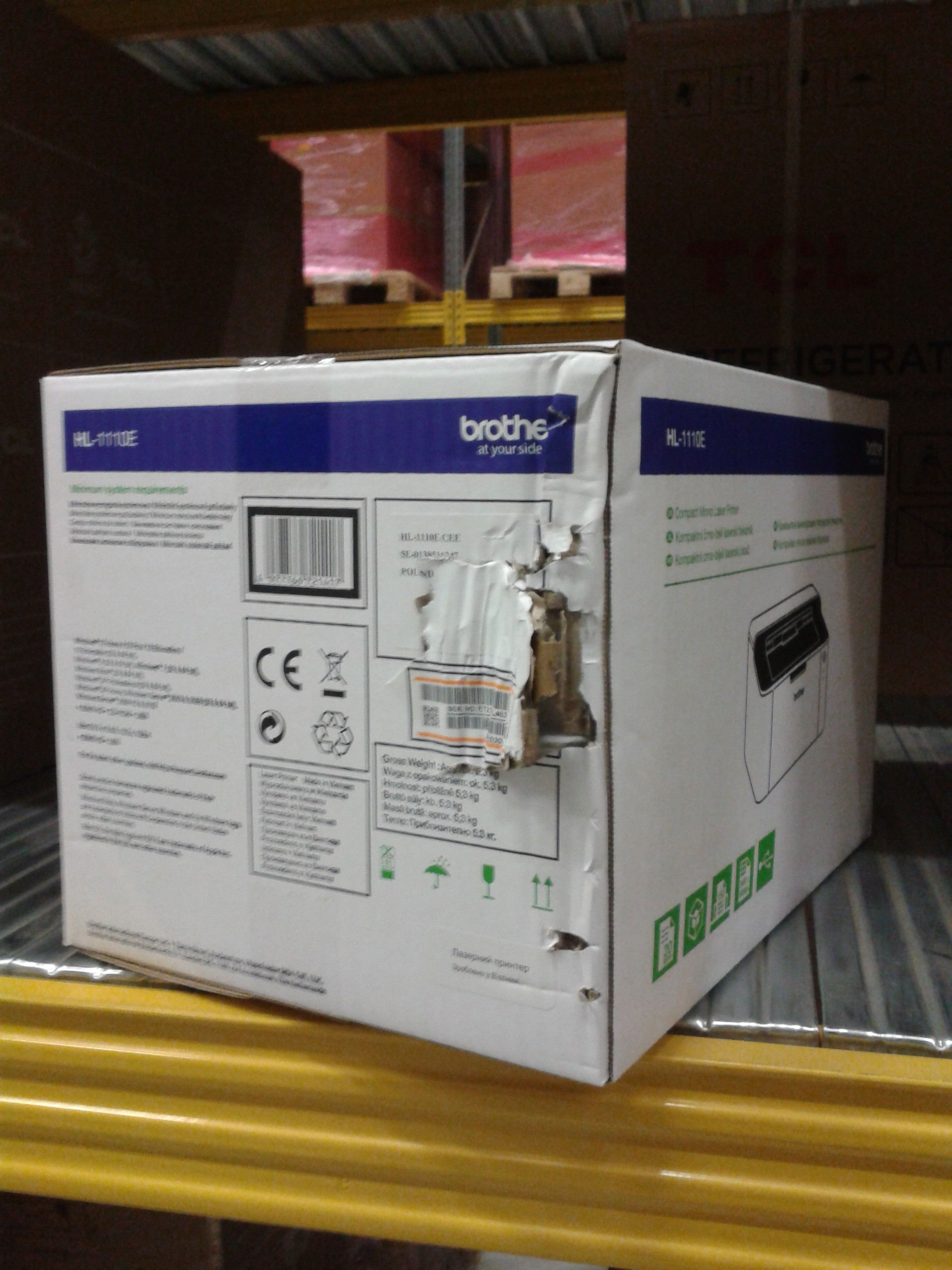 Brother HL-1110ER (20str., GDI, USB 2.0) - poškozená krabice