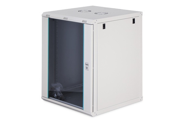 DIGITUS DN-37114 Nástěnná skříň 16U, Dynamic-N, 19", 600x600mm, nesmontovaná, šedá (RAL 7035)