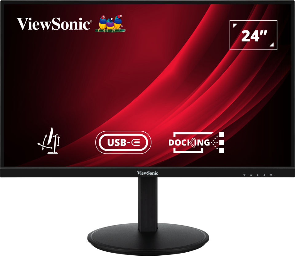 Viewsonic VG2409U-2 24" IPS/1920x1080/50M:1/5ms/250cd/D-Sub/DP/HDMI/Repro/VESA/Pivot