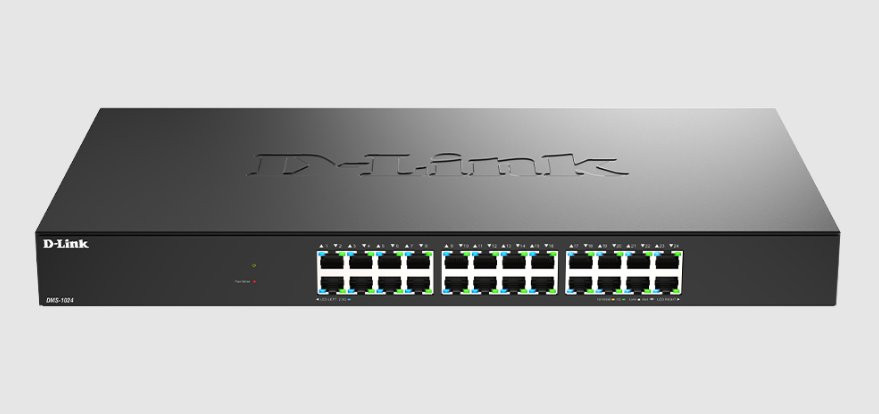 D-Link DMS-1024/E 24-Port 2.5G Multi-Gigabit Unmanaged Switch