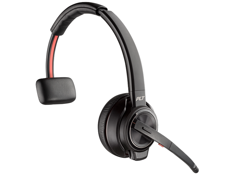 HP Poly Savi 8210 UC DECT 1880-1900 MHz USB-A Headset 