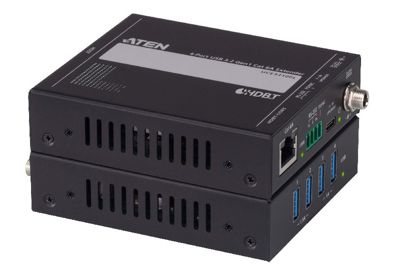 ATEN UCE33100 4portový USB 3.2 Gen 1 Cat 6A extender (do 100 m) 
