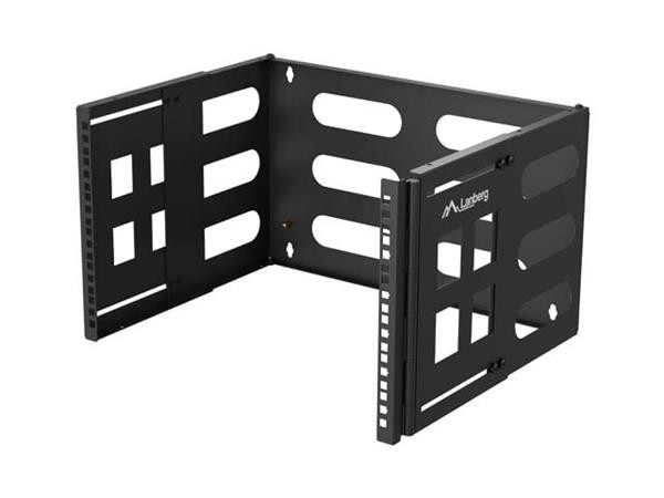 LANBERG NÁSTĚNNÝ 19" 6U RACK 497X400/240 ČERNÝ