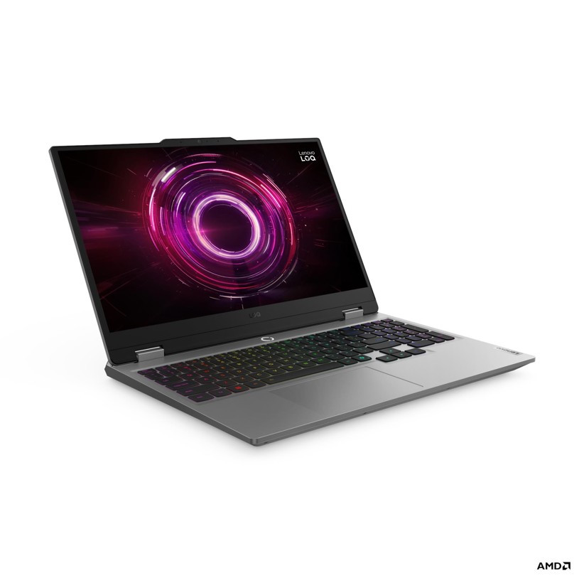 Lenovo LOQ 15AHP10   Ryzen 5 220/16GB/SSD 512GB/15,6"/IPS/FHD/144Hz/300nitů/RTX5050 8GB/RJ45/bezADPT/WIN11 Home/šedá 