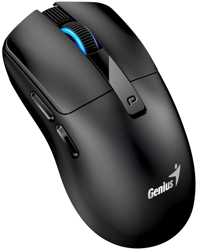 Genius NX-8280S BT, Myš, bezdrátová, optická, 3200DPI, 6 tlačítek, tichá, dobíjecí, Copilot, Bluetooth 5.3+2,4GHz,černá