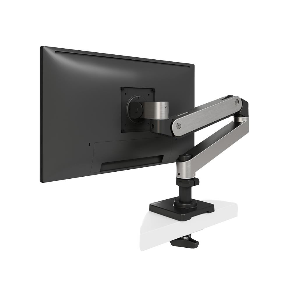 ERGOTRON LX Pro Desk Monitor Arm, Grommet Mount, stolní rameno do otvoru desky stolu, monitor, leštěný hliník