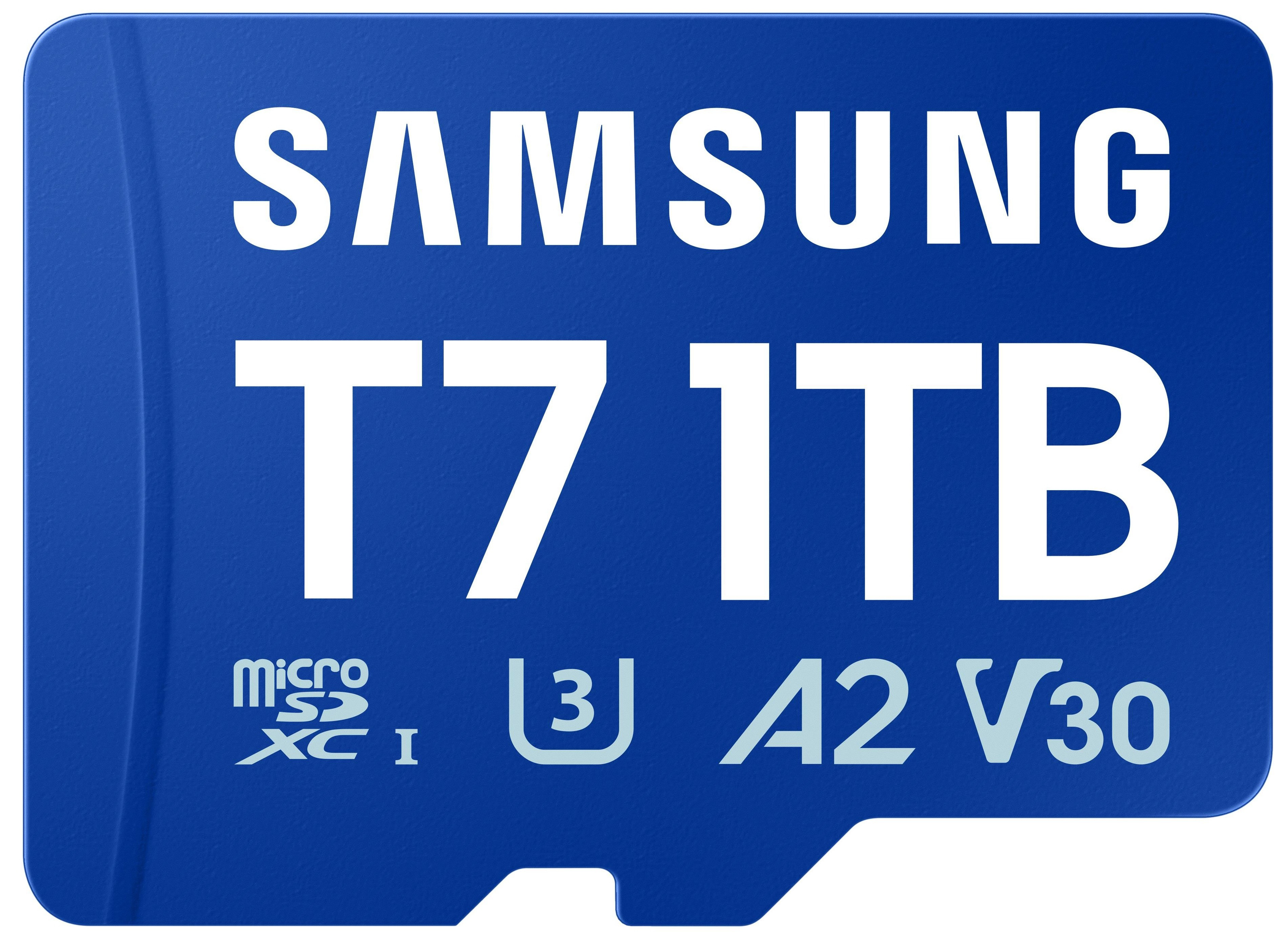 Samsung T7/Micro SDXC/1TB/UHS-I U3 / Class 10/Modrá + Adaptér