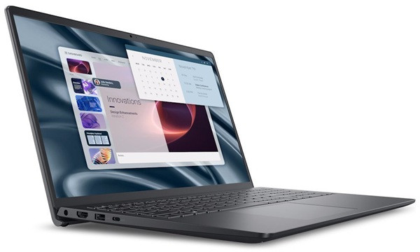 DELL Pro 15 Essential PV15250 Core 3 100U/8GB/512GB SSD/15,6" IPS FHD/W11H/3Y ProSpt/no AC/černá