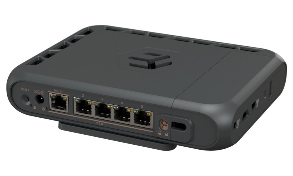 MikroTik MA53UG+HbeH, Wi-Fi 7 domácí router & media hub hAP be3 Media
