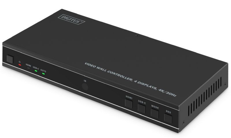 DIGITUS Video Wall Controller, 4 Displays, 4K/30Hz