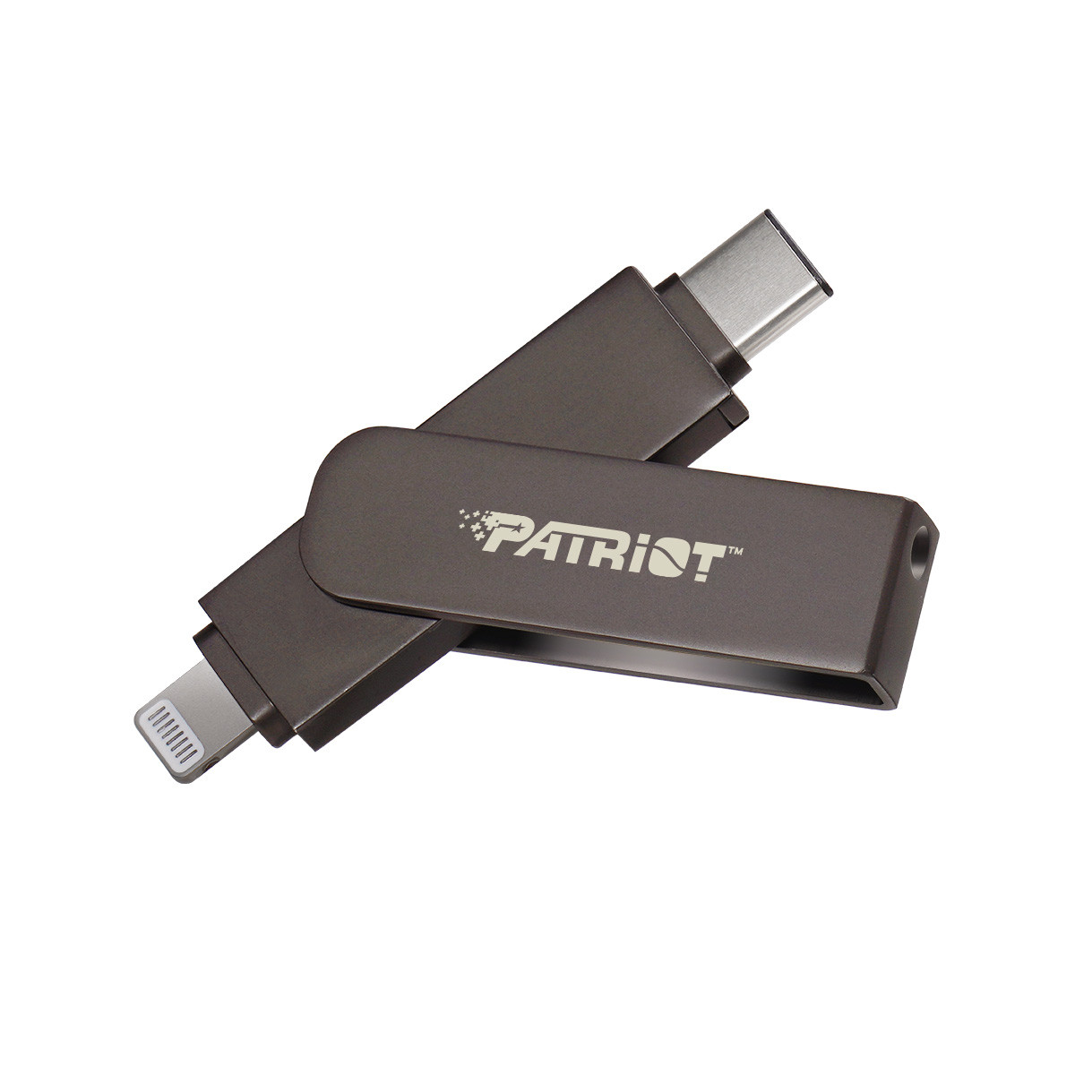 Patriot iLuxe Stick C MFi/1TB/USB 3.2/Lightning + USB-C/Černá