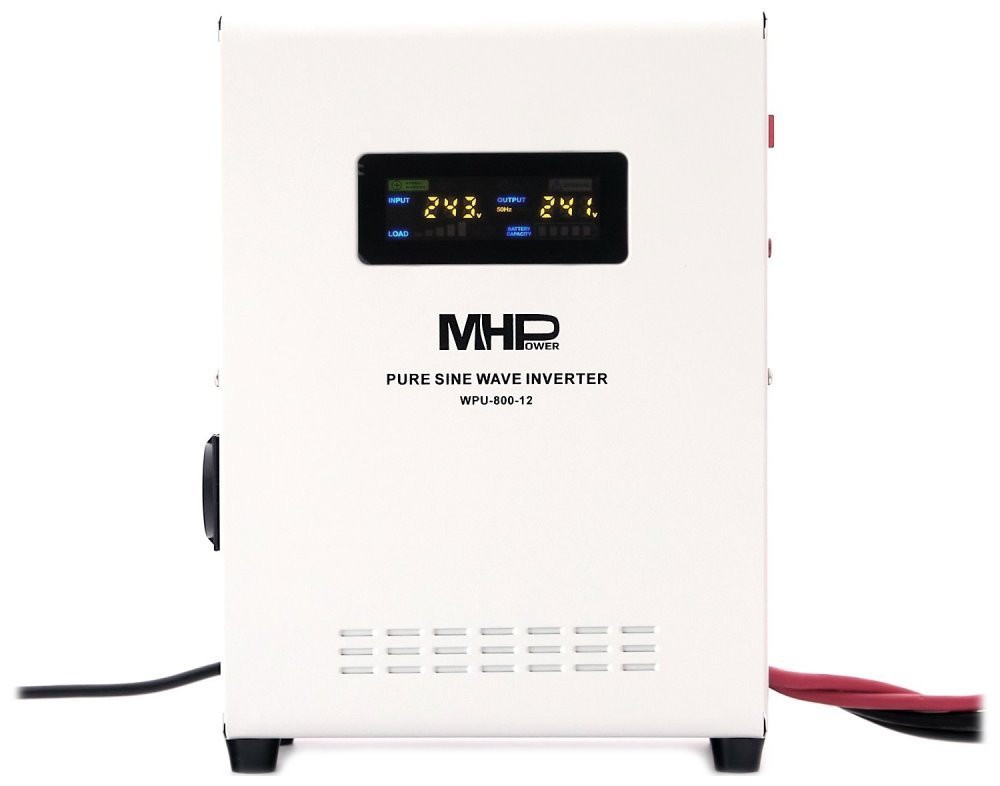 MHPower záložní zdroj WPU-1050-12, UPS, 1050W, čistý sinus, 12V