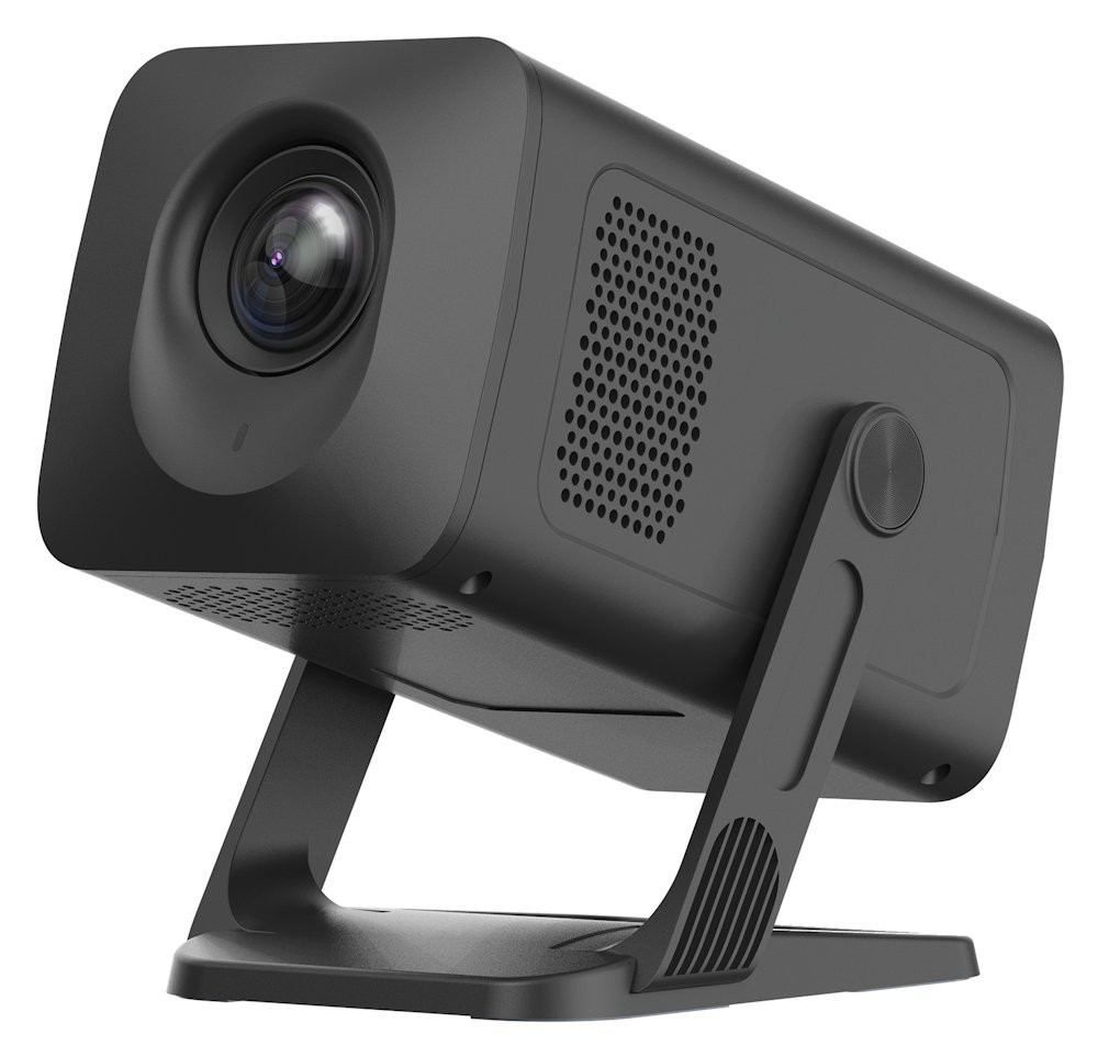 STRONG projektor LYRA-1/ LCD/ HD (1280x720)/ 150 ANSI lm/ USB 2.0/ HDMI/ BT/ Wi-Fi/ Repro/ černý
