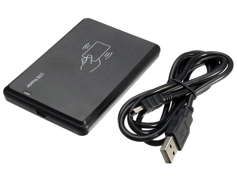 XtendLan Čtečka RFID 125 KHz, připojení k PC přes USB, přímý zápis do txt/xls