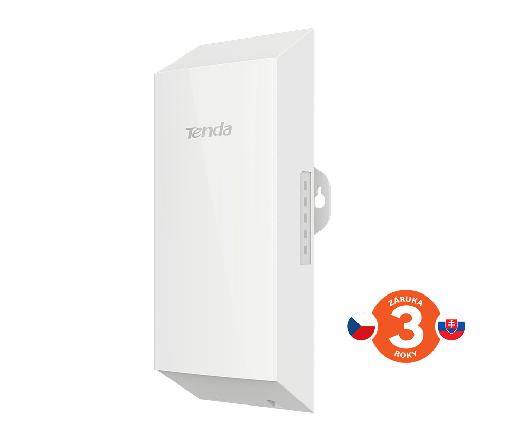 Tenda O1 Outdoor CPE 2,4 GHz WiFi N300, 300Mb/s, 8 dBi, IP65, pasivní PoE výhybka + adaptér