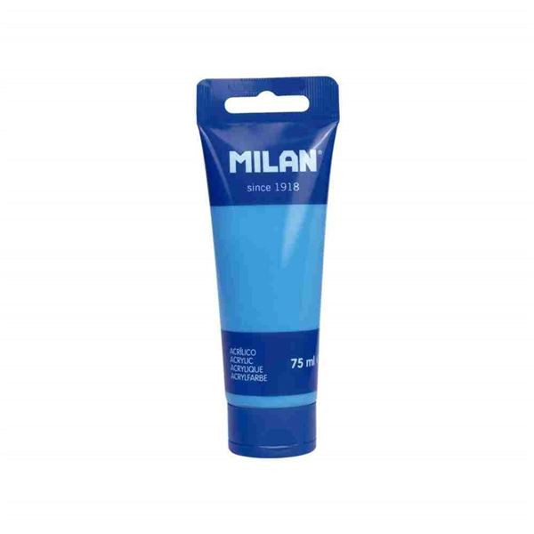 Akrylová barva Milan, 75 ml, modrá