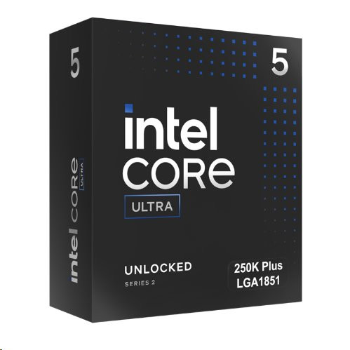 Intel Core Ultra 5 processor 250K Plus up to 5.30 GHz/18C/18T,30MB Cache/Intel Graphics/LGA1851/bez chladiče