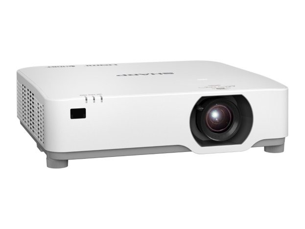 Sharp XP-P621U, 3LCD Laser, WUXGA 1920x1200, 6200 ANSI, 1,08 - 1,76 : 1, 3000000:1, 2 x HDMI, RJ45, repro