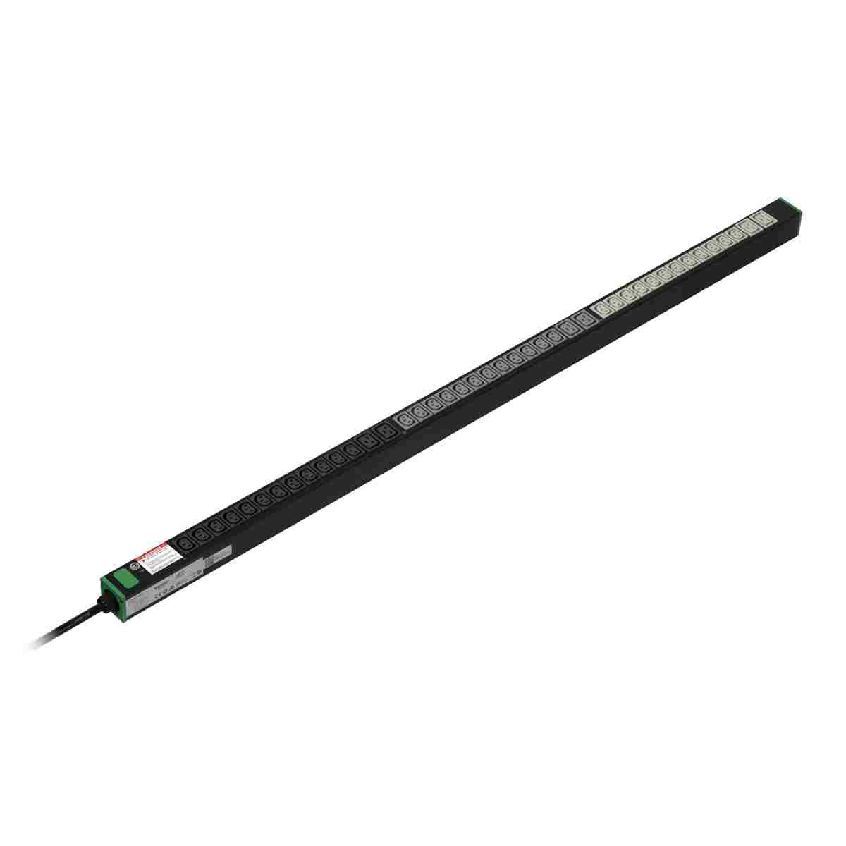 APC Easy Rack PDU, Basic, Vertical, 3 Phase, 11kW, 400V, 16A, 36 x C13 and 6 x C19 outlets, IEC60309 (16A 400VAC 3P+N+PE