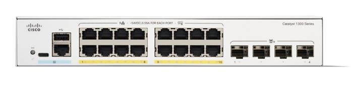 Cisco Catalyst 1300 16-port GE, Full PoE, 2x1G SFP - REFRESH