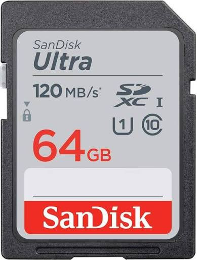 SanDisk Ultra GO SDXC UHS-I Card 64GB SD 140MB/s Read Full HD video