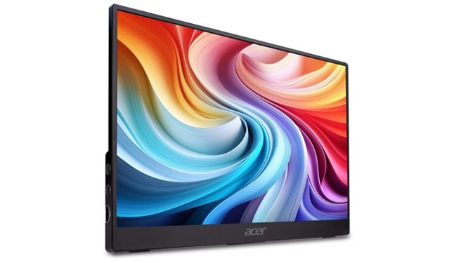 Acer LCD PM191QEbmiuux 18,5" IPS LED, 1920x1080, 1xHDMI + 2xType-C + Audio Out, repro 1,5Wx2, VESA 75x75, Black